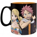 Hrnek Fairy Tail - Lucy, Natsu & Emblem