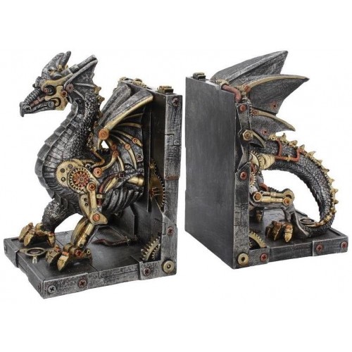 Zarážky na knihy Steampunkový drak