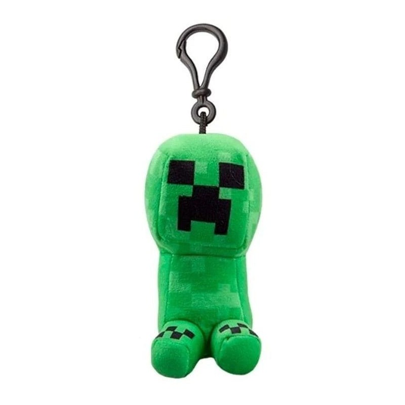 Plyšák s klipem Minecraft - Creeper, 13 cm