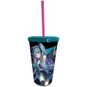 Kelímek s brčkem Vocaloid - Hatsune Miku