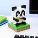 Lampička Minecraft - Panda