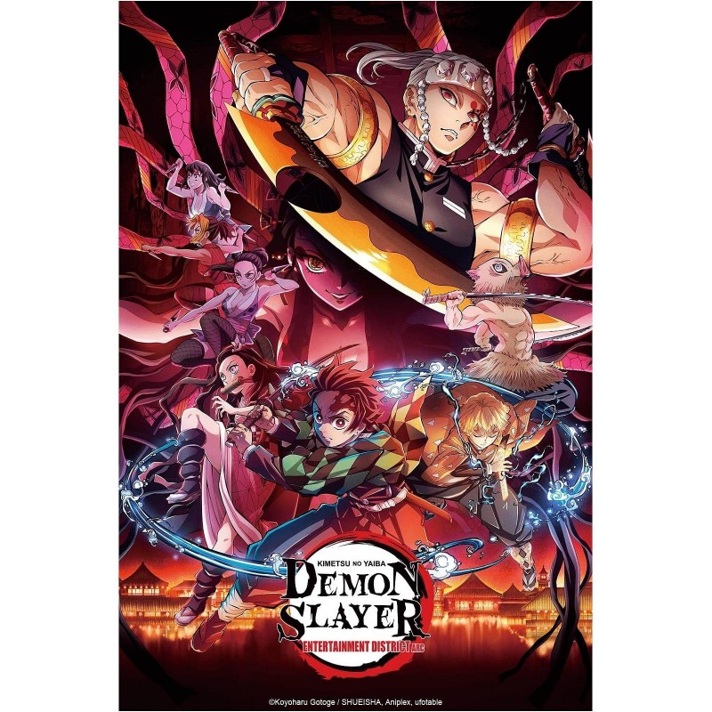 Plakát Demon Slayer - Entertainment District