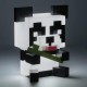 Lampa Minecraft - Panda