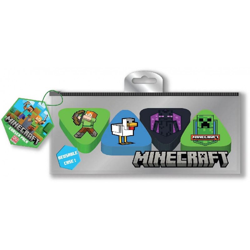 Guma Minecraft - Postavy (4 ks)