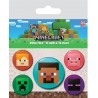Sada placek Minecraft - Postavy