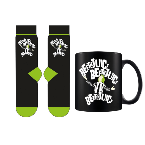 Dárková sada Beetlejuice - Hrnek a ponožky