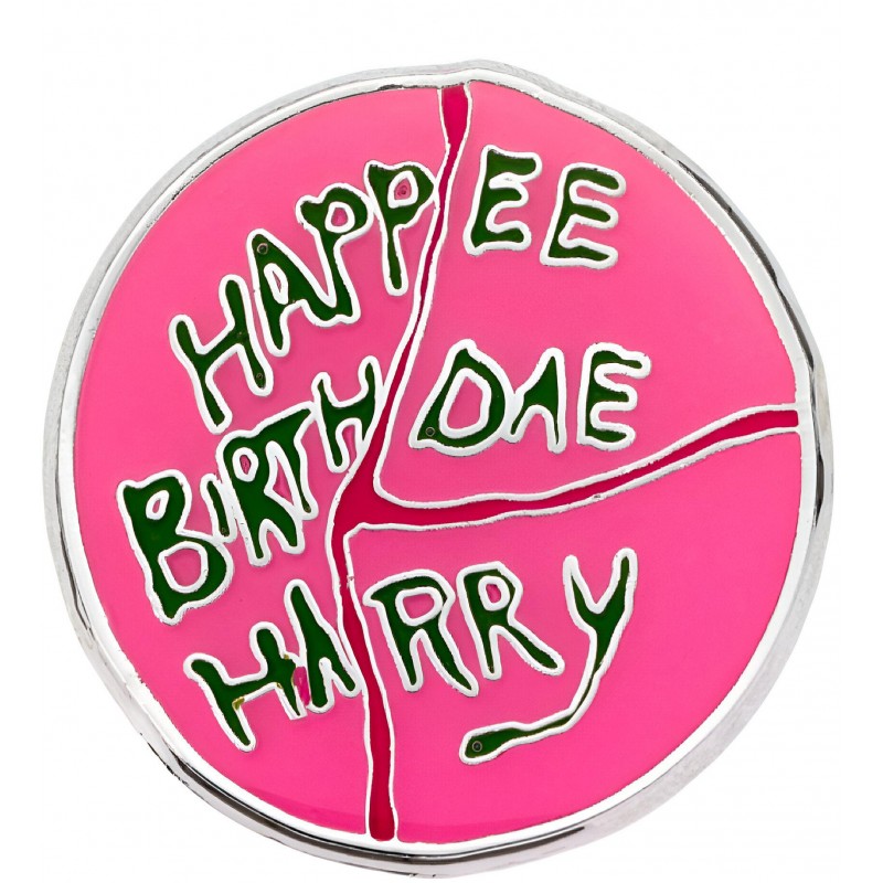 Odznak Harry Potter - Happee Birthdae Harry