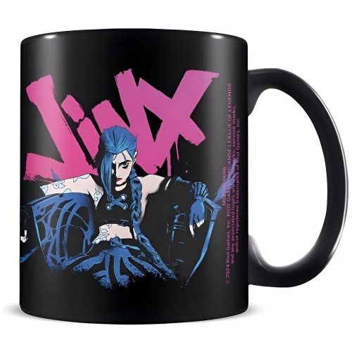 Hrnek League of Legends - Jinx, černý