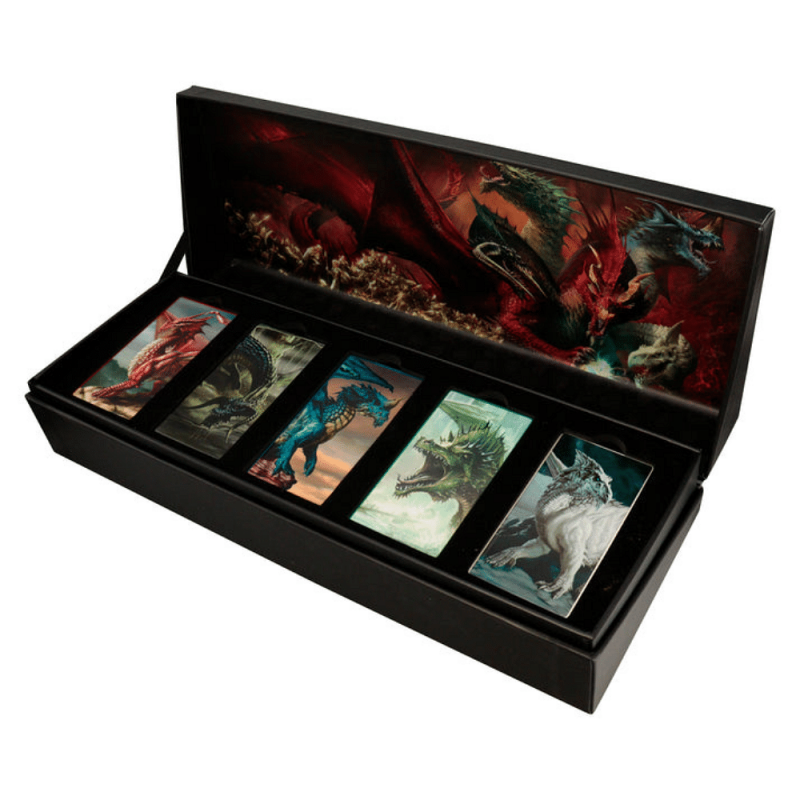 Sada ingotů Dungeons & Dragons - Chromatic Dragons Set (5 ks)