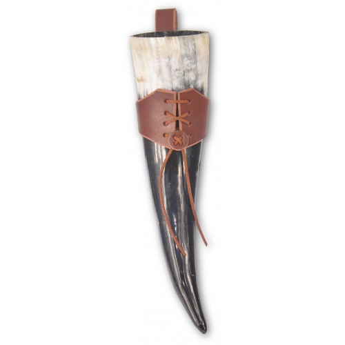 Kožený závěs na roh De Luxe