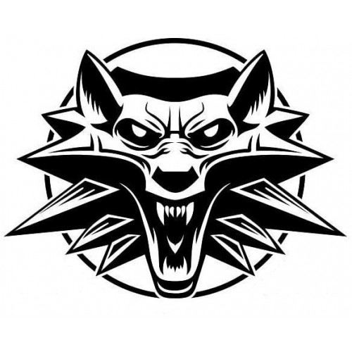 Samolepka Zaklínač - Logo