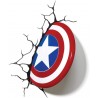 3D Lampa Marvel - Captain America Shield