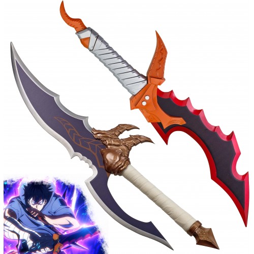 Limitovaná sada ocelových dýk "DAGGERS OF SUNG JIN-WOO" - Solo Leveling