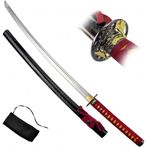 AF Funkční japonská katana "TSURUTORI"