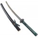 AF Elegantní katana "TOXIC BLADE" zelená