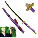 AF Ocelová katana Roronoa Zoro "PURPLE ENMA" - One Piece