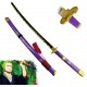 AF Ocelová katana Roronoa Zoro "PURPLE ENMA" - One Piece