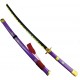 AF Ocelová katana Roronoa Zoro "PURPLE ENMA" - One Piece