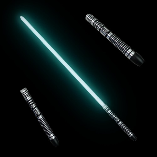 CHSV Světelný meč "SILVERBLACK SITH" PLNĚ KONTAKTNÍ - MULTI-COLOR