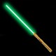 CHSV Světelný meč "BORN WITH THE FORCE" RGB - Dlouhá verze - Gold