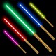 CHSV Světelný meč "BORN WITH THE FORCE" RGB - Dlouhá verze - Gold