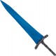 Amont Celokovový meč "DARK MOON GREATSWORD" s plaketou - Elden Ring