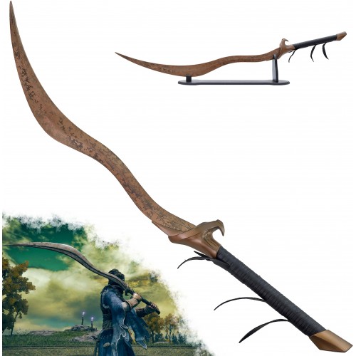 Jolly Ocelový meč "BLOODHOUND'S FANG" se stojánkem - Elden Ring