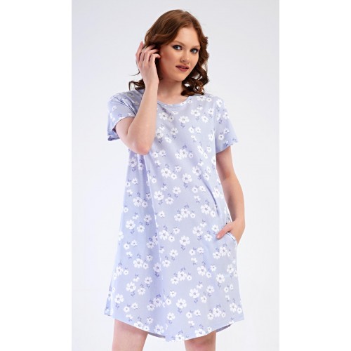 Dámské domácí šaty s krátkým rukávem Nature lover
