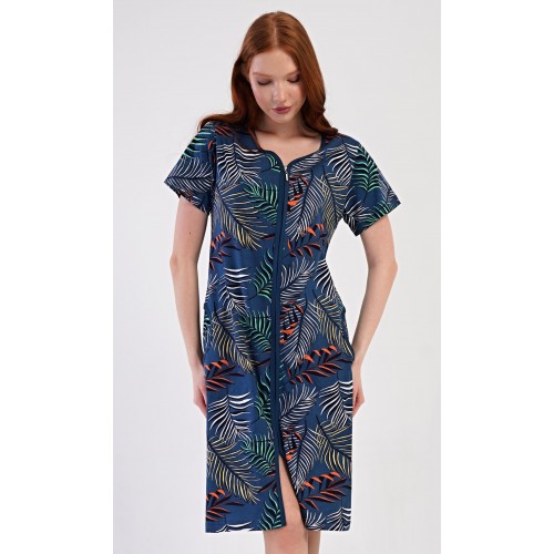 Dámské domácí šaty s krátkým rukávem Barbara