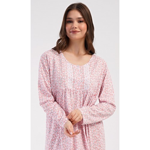 Dámská noční košile s dlouhým rukávem Julie