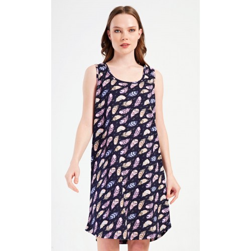 Dámská noční košile na ramínka Peříčka