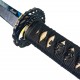 Amont Honosná funkční katana "BLUE MAGMA" s bohatým příslušenstvím