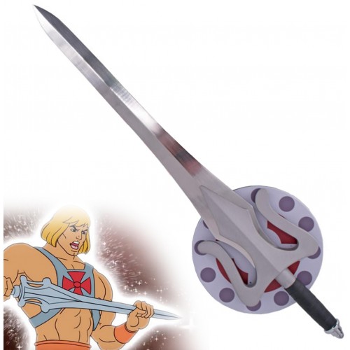 Amont Ocelový meč He-Man "POWER SWORD" - Masters of the Universe
