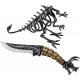 AF Fantasy nůž "SKELETON DRAGON" s podstavcem