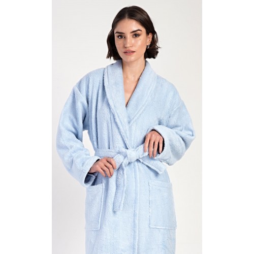 Dámský župan dlouhý se šálovým límcem Karolína