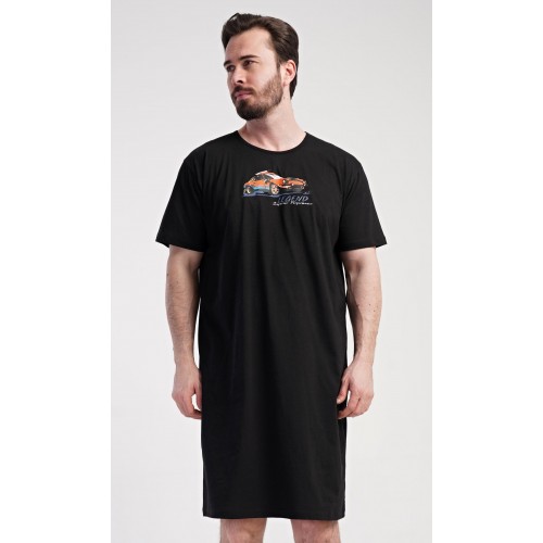 Pánská noční košile s krátkým rukávem Legend