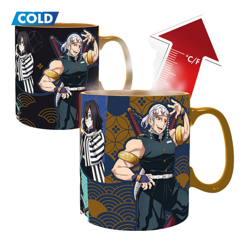 Hrnek Demon Slayer - Hashiro, měnící se