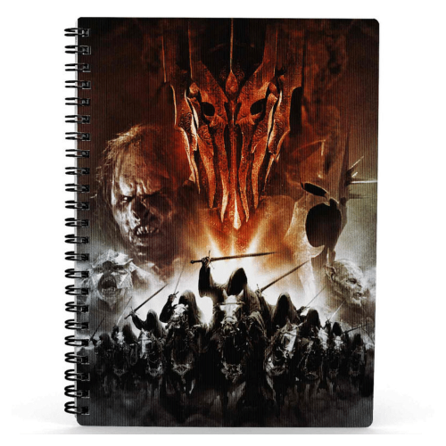 Zápisník Pán prstenů - Mordor 3D