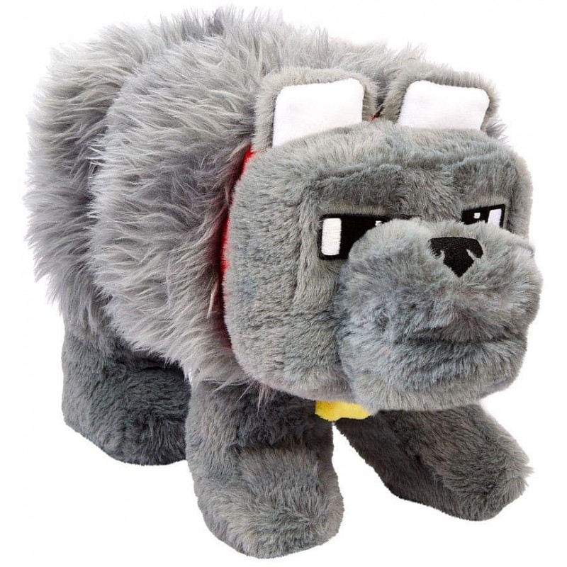 Interaktivní plyšák Minecraft - Dennis The Wolf