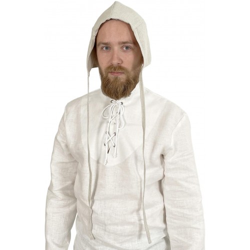 Středověká lněná čepice