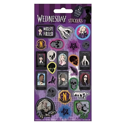 Samolepky Wednesday (25 ks)