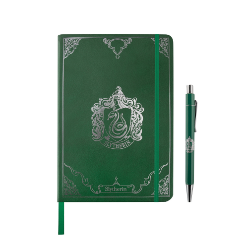 Zápisník s propiskou Harry Potter - Zmijozel