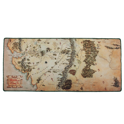 Podložka pod myš a klávesnici Pán prstenů - Mapa Středozemě