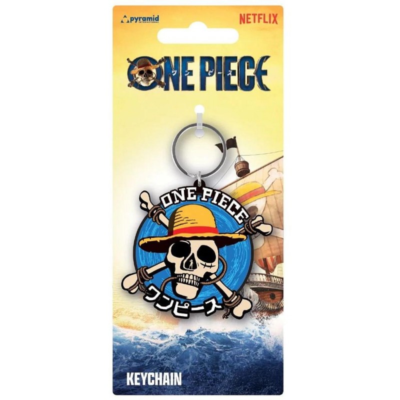 Klíčenka One Piece Live Action - Znak Straw Hat Crew