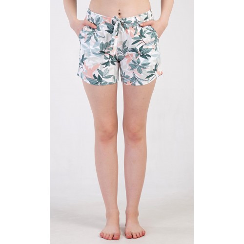 Dámské pyžamové šortky Listy