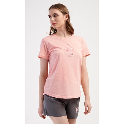 Dámské pyžamo šortky Motýlci