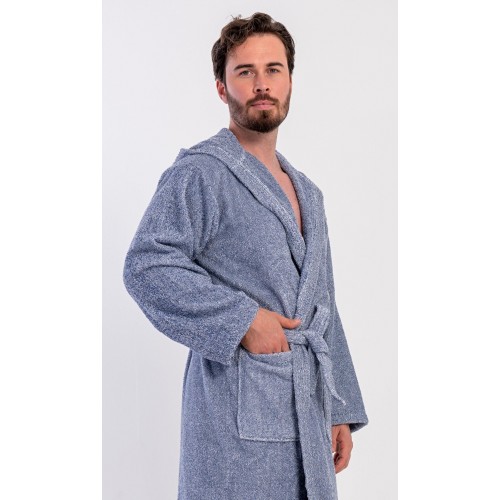 Pánský župan s kapucí Luis