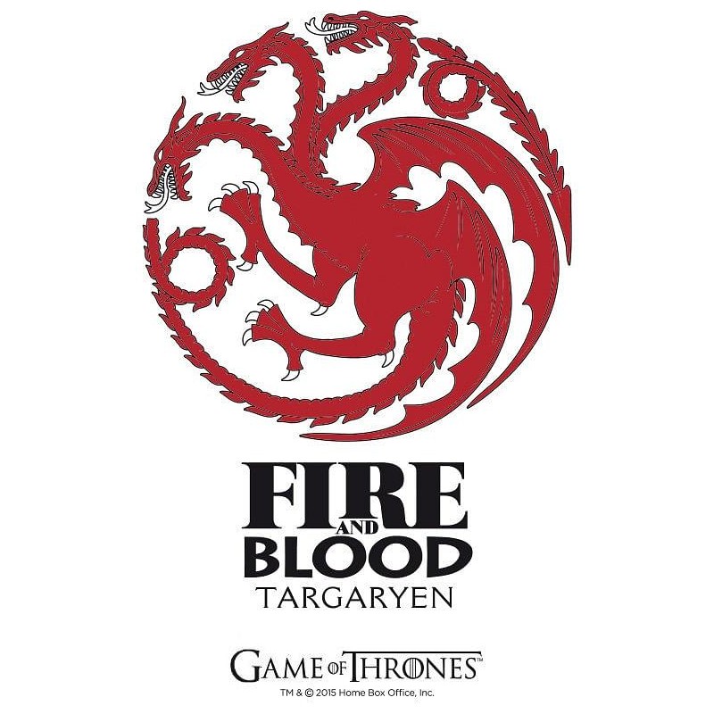Půllitr Game of Thrones - Targaryen