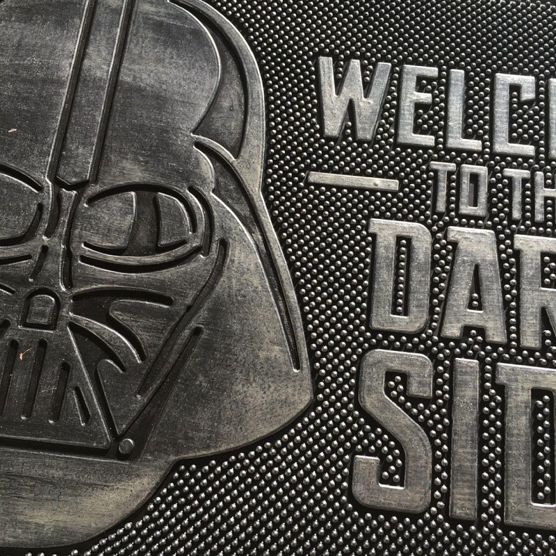 Rohožka Star Wars - Welcome to the Dark Side, pryž