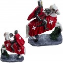 Albainox Templářská soška "CRIMSON CRUSADER"